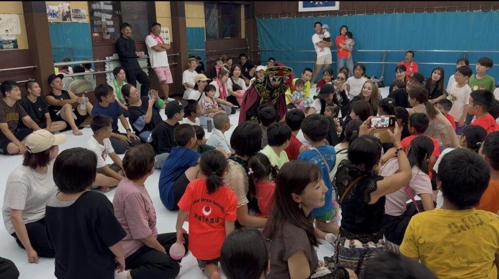 空手道場の夏祭りでのキッズマジックショー(大東市)