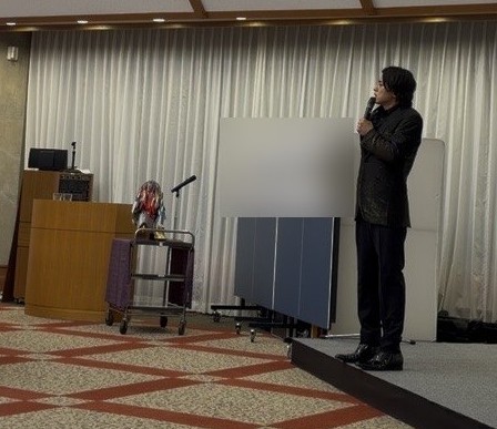 三重県津市 榊原温泉ゴルフ倶楽部 懇親会の家族例会マジックショー事例(イリュージョン×変面)